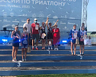 Итоги чемпионата России по паратриатлону спорта слепых