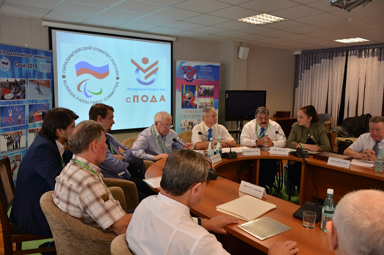 В г. Сочи состоялось совместное заседание Исполкома Паралимпийского комитета России и Всероссийской федерации спорта лиц с поражением опорно-двигательного аппарата