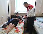 ПКР организовал встречу спортсменов-паралимпийцев с юными пациентами детского отделения Донецкого Республиканского травматологического центра