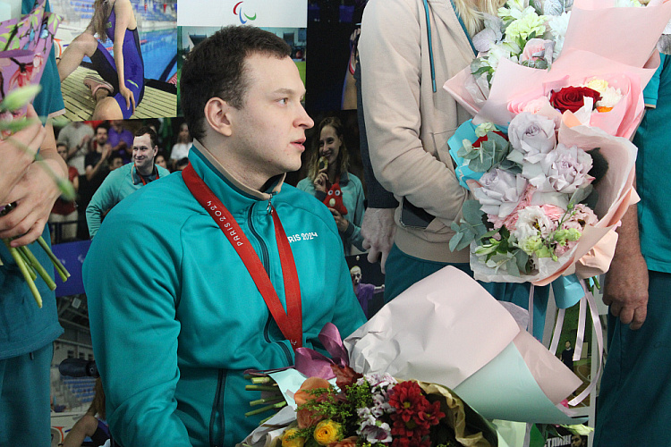 В Челябинске встретили участников Паралимпийских игр-2024 в Париже