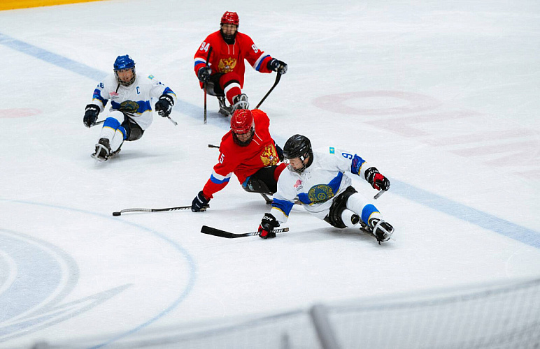 Сборная России по следж-хоккею - победитель Кубка Континента 2025