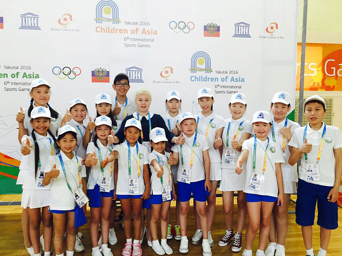 Р.А. Баталова в г. Якутске (Республика Саха (Якутия)) приняла участие в церемонии открытия VI Международных спортивных игр «Дети Азии»