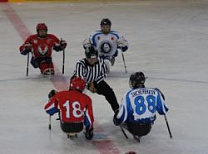 Три команды лидируют на чемпионате России по хоккею-следж в Алексине