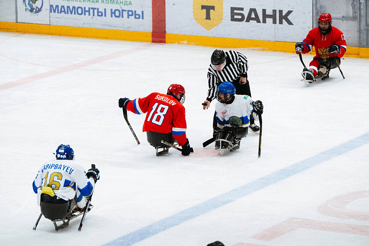 Сборная России по следж-хоккею - победитель Кубка Континента 2025