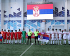 Сборные незрячих футболистов России и Сербии сыграли серию матчей в рамках благотворительной программы ДоброFON