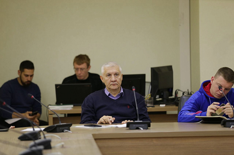 А.А. Строкин в офисе ПКР провёл рабочую встречу со старшими тренерами и начальниками спортивных сборных команд РФ по спорту лиц с поражением опорно-двигательного аппарата