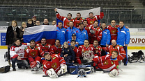 Сборная России по хоккею - следж заняла первое место на международном турнире в Италии