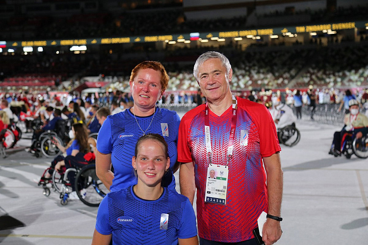 Команда ПКР приняла участие в церемонии открытия XVI Паралимпийских летних игр в Токио