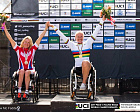 Сергей Семочкин завоевал золотую медаль, Светлана Мошкович стала серебряным призером в третий день чемпионата мира по велоспорту среди лиц с ПОДА в ЮАР 