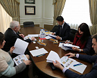 В.П. Лукин провел рабочую встречу с Министром-советником посольства Японии в России Котаро Оцуки