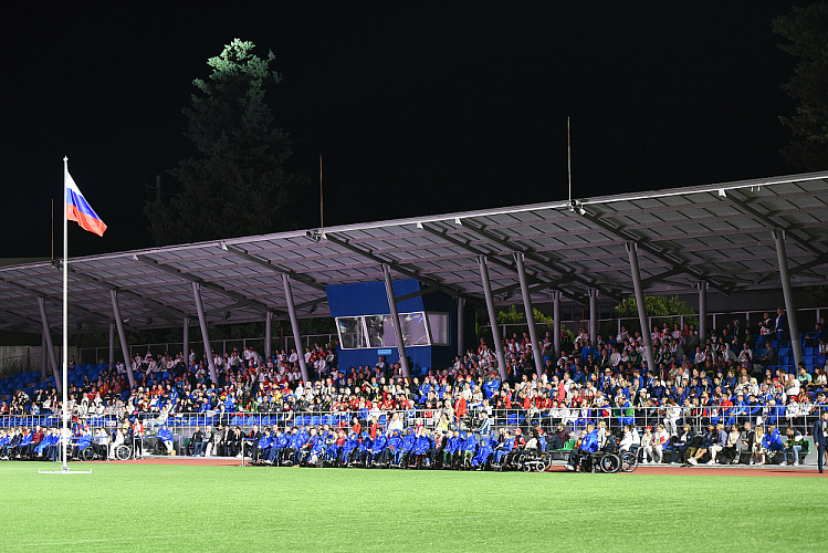 В Сочи состоялась торжественная церемония закрытия Летних Игр Паралимпийцев «Мы вместе. Спорт»