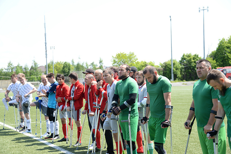 Вице-президент ПКР И.Е. Потехин принял участие в торжественной церемонии открытия I круга чемпионата России по футболу ампутантов