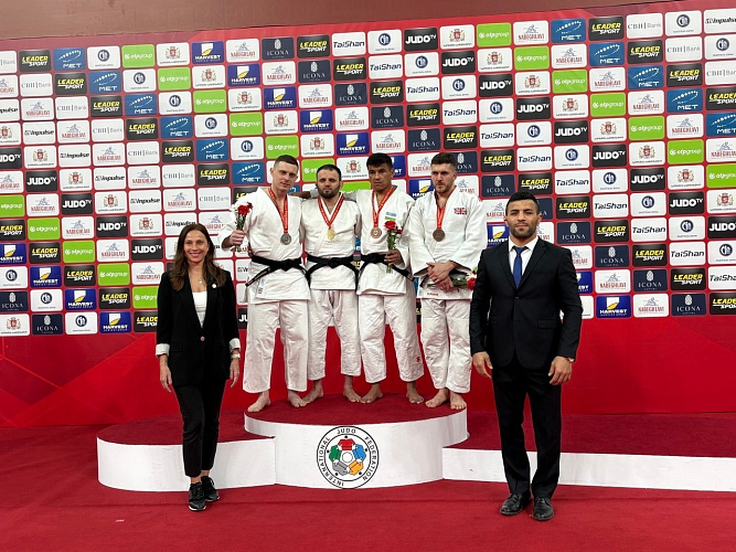 3 золотые, 2 серебряные и 1 бронзовая медаль – российские дзюдоисты спорта слепых завершили выступление на этапе Кубка мира в Грузии