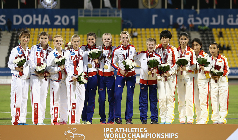 Сборная команда России по легкой атлетике завоевала 3 золотые, 4 серебряные и 3 бронзовые медали в заключительный день чемпионата мира IPC в Катаре