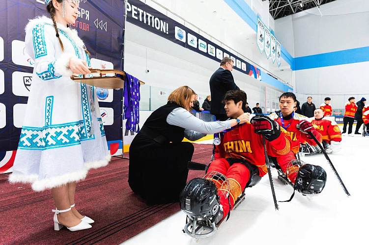 Сборная России по следж-хоккею - победитель Кубка Континента 2025