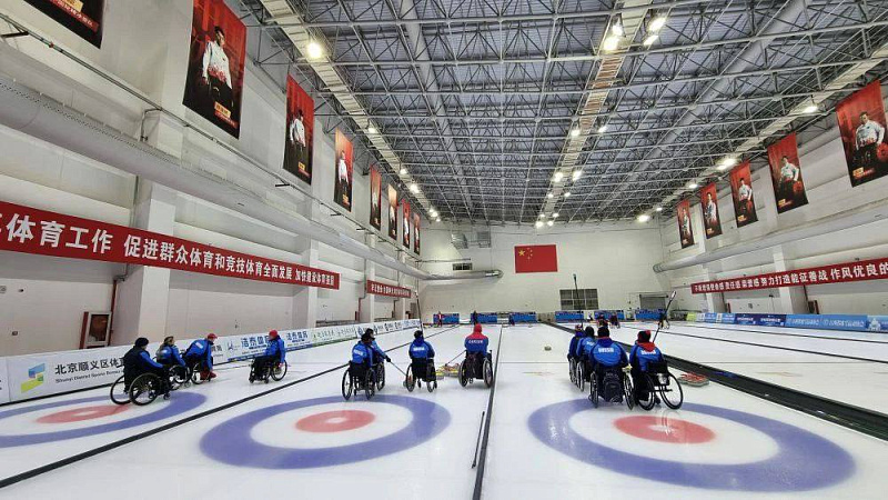 Сборная России по кёрлингу на колясках в Пекине проведет серию матчей со сборной Китая 