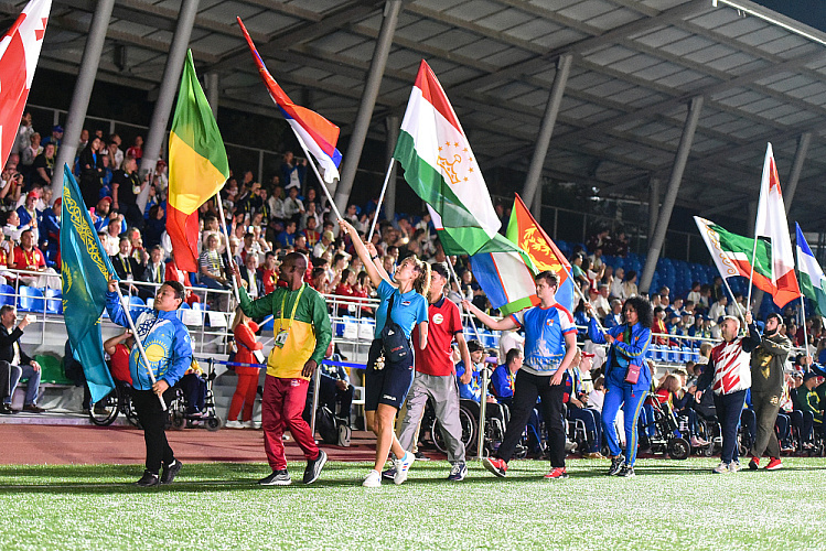 В Сочи состоялась торжественная церемония закрытия Летних Игр Паралимпийцев «Мы вместе. Спорт»