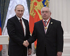 Президент Российской Федерации В.В. Путин поздравил президента ПКР В.П. Лукина с Юбилеем