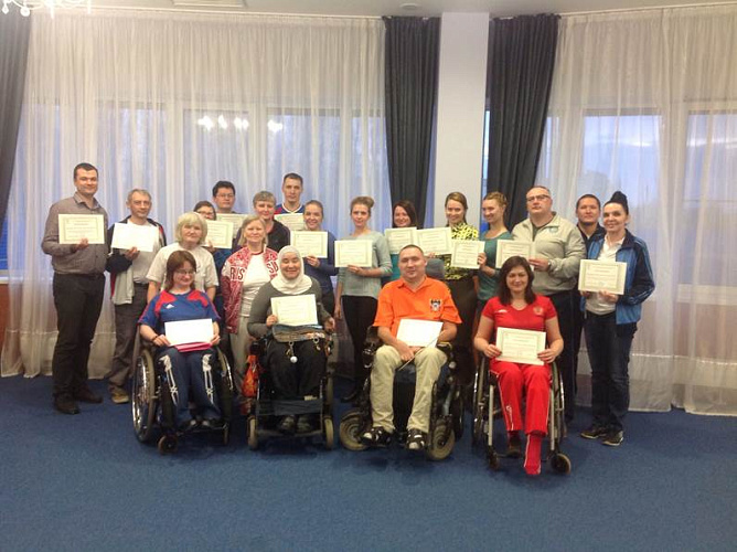 ПКР совместно с Всероссийской федерацией спорта лиц с ПОДА в Тульской области провели семинар по подготовке национальных классификаторов по бочча