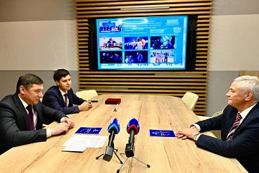 Глава Тамбовской области Е.А. Первышов и президент ПКР П.А. Рожков обсудили развитие адаптивного спорта