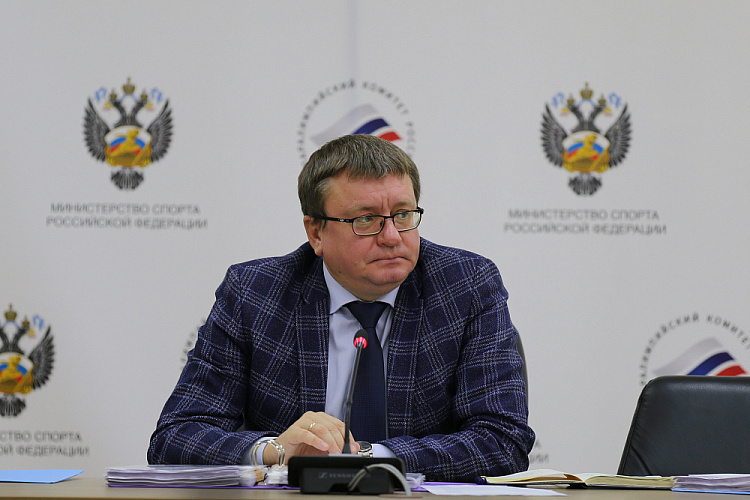 А.А. Строкин провел заседание Комиссии по аттестации главных и старших тренеров по летним дисциплинам Всероссийской федерации спорта лиц с поражением ОДА