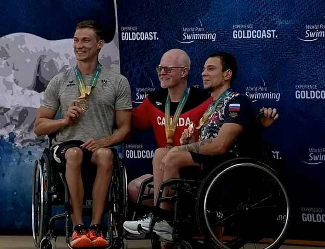 Паралимпийская сборная России завоевала 5 медалей на этапе мировой серии по плаванию в Австралии