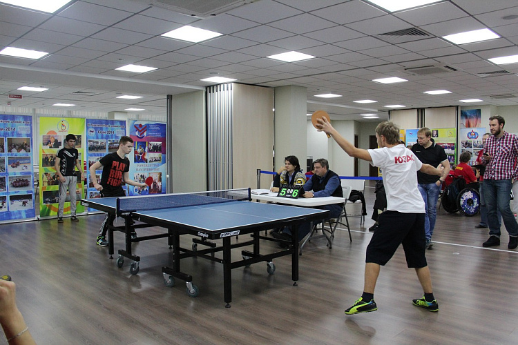 В Универсальном спортивном зале «Паралимпийский» состоялось награждение победителей и призеров соревнований заключительного дня и церемония закрытия Всероссийской спартакиады учащихся учебных заведений по видам спорта лиц с поражением ОДА