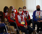 О.В. Матыцин в режиме телемоста провел встречу с П.А. Рожковым и чемпионами и призерами XVI Паралимпийских летних игр, находящимися в Паралимпийской деревне  