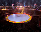 Российские спортсмены и персонал спортсменов приняли участие в торжественной церемонии открытия XII Паралимпийских зимних игр 2018 года в г. Пхенчхан (Республика Корея)