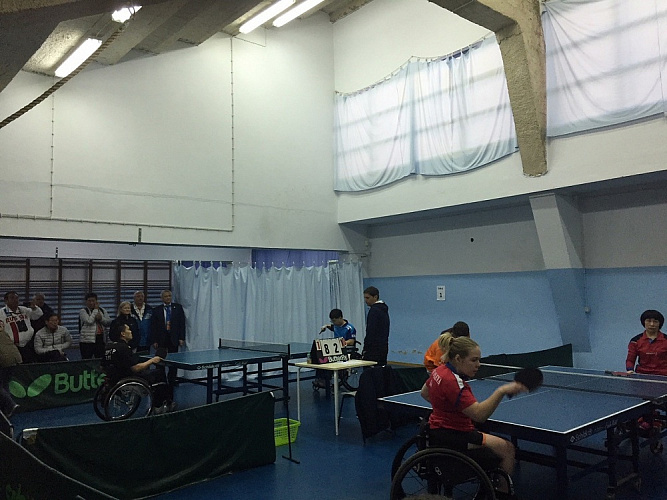 П.А. Рожков в г. Вила-Реал-ди-Санту-Антониу (Португалия) принял участие в просмотре соревнований и церемонии награждения Всемирных игр колясочников и ампутантов (IWAS)