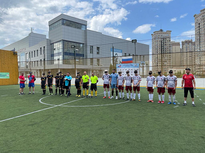  Команда «Московская область-1» стала победителем Летних Игр Паралимпийцев по мини-футболу спорта слепых (В1)