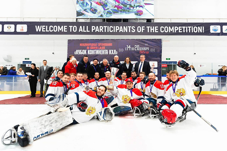 Сборная России по следж-хоккею - победитель Кубка Континента 2025