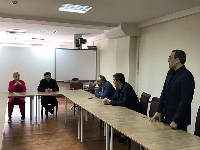 Р.А. Баталова встретилась со спортсменами-паралимпийцами Республики Дагестан