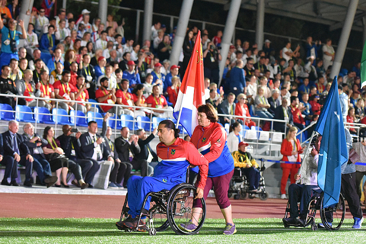 В Сочи состоялась торжественная церемония закрытия Летних Игр Паралимпийцев «Мы вместе. Спорт»