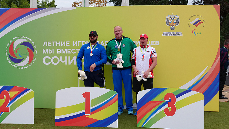 5 рекордов России установлено в третий день соревнований по легкой атлетике на Летних Играх Паралимпийцев «Мы вместе. Спорт»