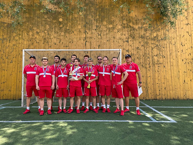  Команда «Московская область-1» стала победителем Летних Игр Паралимпийцев по мини-футболу спорта слепых (В1)