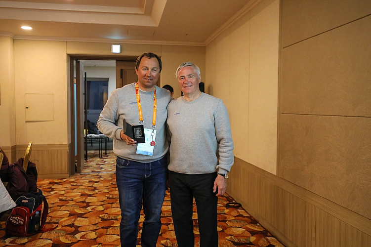 П.А. Рожков во время очередной встречи с делегацией на Паралимпиаде-2018 поздравил чемпионов и призеров Игр, а также тренеров и персонал спортсменов с завоеванными медалями