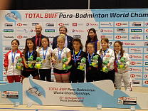 Сборная команда России по парабадминтону завоевала бронзовую медаль на чемпионате мира в Швейцарии