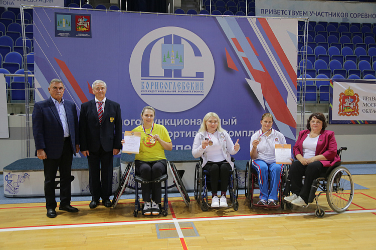 П.А. Рожков в г. Раменском принял участие в просмотре соревнований и церемонии награждения победителей и призеров Всероссийских соревнований по парабадминтону