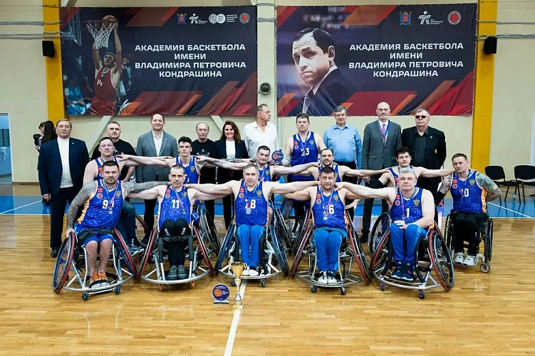 В Санкт-Петербурге завершился Кубок России по баскетболу на колясках