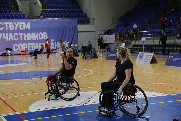 П.А. Рожков в г. Раменском принял участие в просмотре соревнований и церемонии награждения победителей и призеров Всероссийских соревнований по парабадминтону