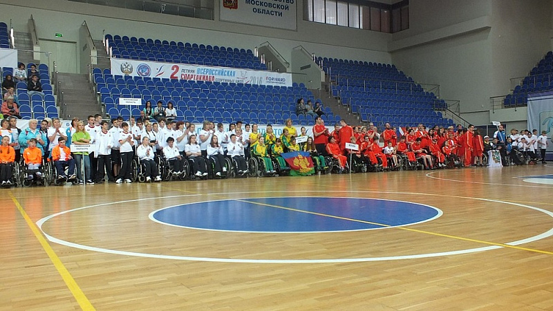П.А. Рожков в г. Раменское (Московская область) во дворце спорта «Борисоглебский»  принял участие в торжественной церемонии открытия Всероссийской летней спартакиады детей инвалидов по спорту лиц с ПОДА