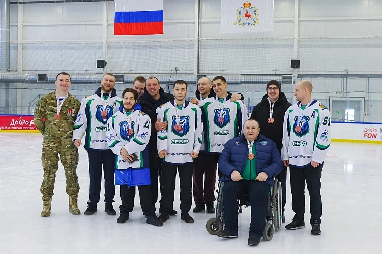 СХК «Мужество» — победитель чемпионата России по следж-хоккею в дивизионе «Лига героев»