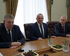 В Правительстве Брянской области состоялась работая встреча губернатора региона А.В. Богомаза с президентом ПКР П.А. Рожковым