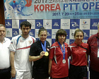 Спортсменки сборной России стали победительницами крупного турнира по настольному теннису спорта ЛИН в Южной Корее