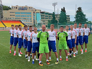 Сборная команда России по футболу с ЦП прибыла в Испанию для участия в чемпионате мира