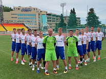 Сборная команда России по футболу с ЦП прибыла в Испанию для участия в чемпионате мира