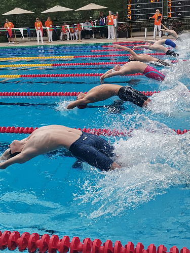 В третий день Летних Игр Паралимпийцев по плаванию разыграно 55 комплектов медалей  