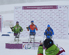 Во второй соревновательный день  Кубка мира по лыжным гонкам и биатлону среди лиц с поражением опорно-двигательного аппарата и нарушением зрения в г. Сочи российские спортсмены  завоевали  3 "золота"