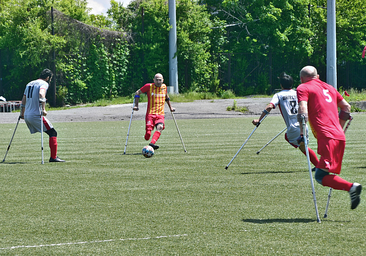 Вице-президент ПКР И.Е. Потехин принял участие в торжественной церемонии открытия I круга чемпионата России по футболу ампутантов